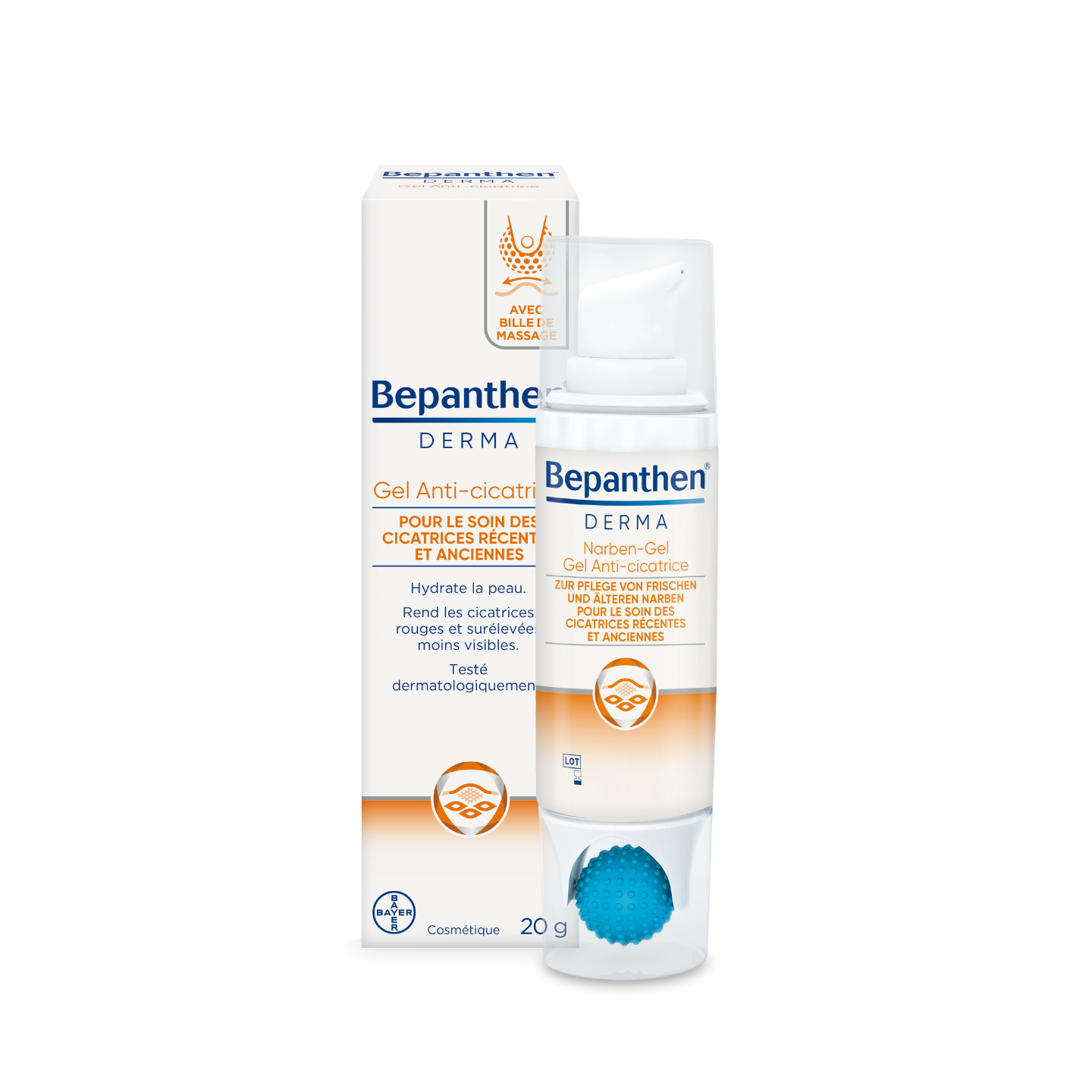 BPN DERMA Narben-Gel product page FR