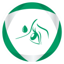 Nahaufnahme: grünes Auge