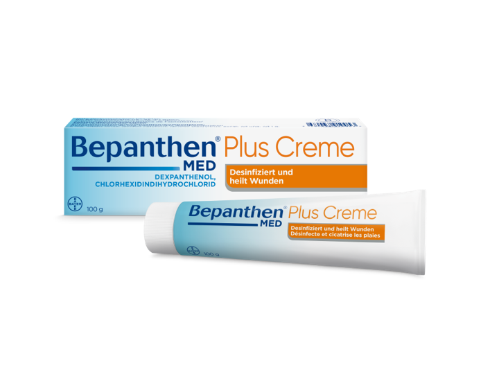 Bepanthen® MED Plus Creme: Behandlung von Wunden