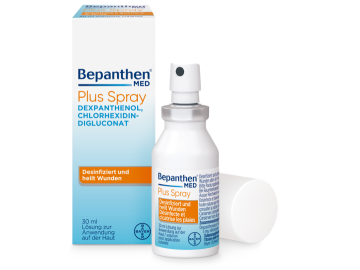 Bepanthen® MED Plus Spray: Behandlung von Wunden