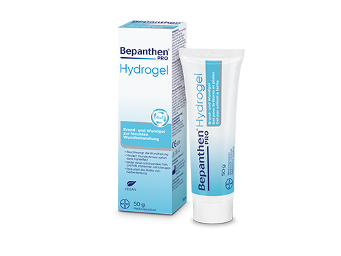 Bepanthen® PRO Hydrogel bei leichten Verbrennungen und anderen kleinen Wunden