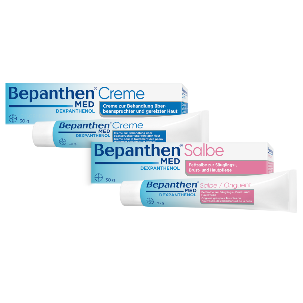 Bepanthen® MED Salbe und Bepanthen® MED Creme