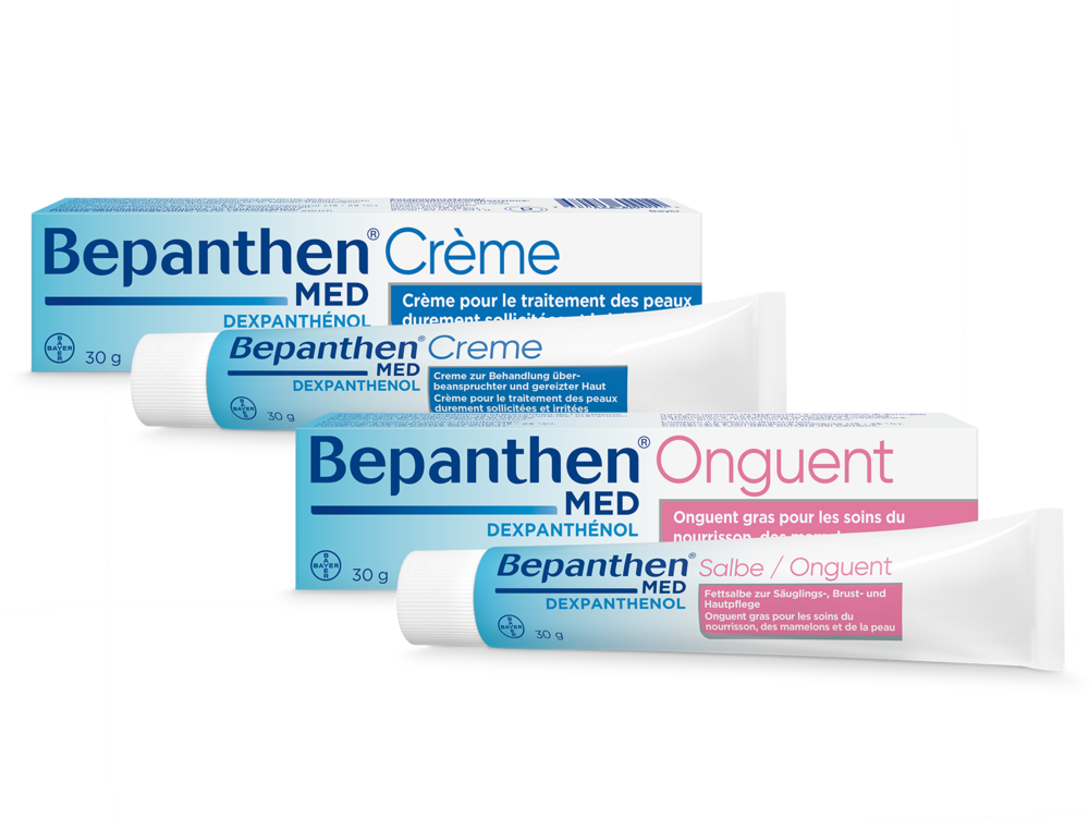 Bepanthen® MED Onguent et Bepanthen® MED Crème