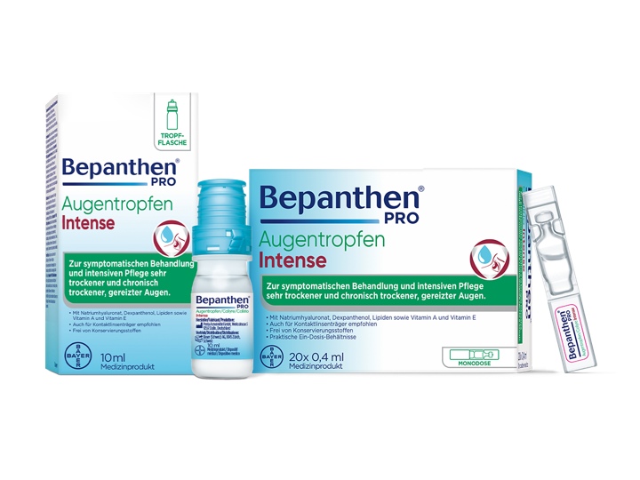 Bepanthen® PRO Augentropfen Intense